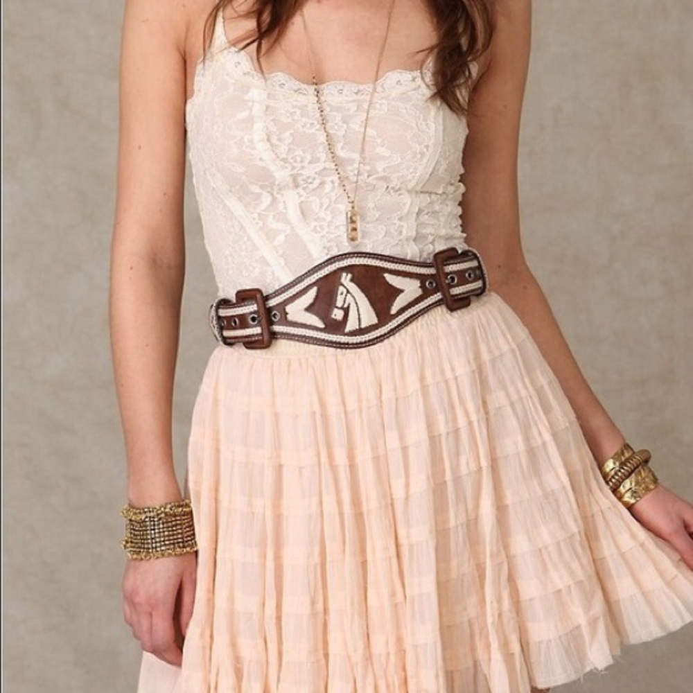 Free People Trojan Horse Waist Belt